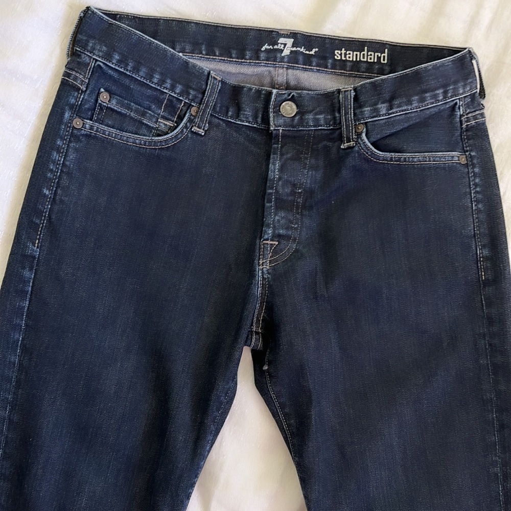 Mens 7 For All Mankind Denim Jeans size 32.
